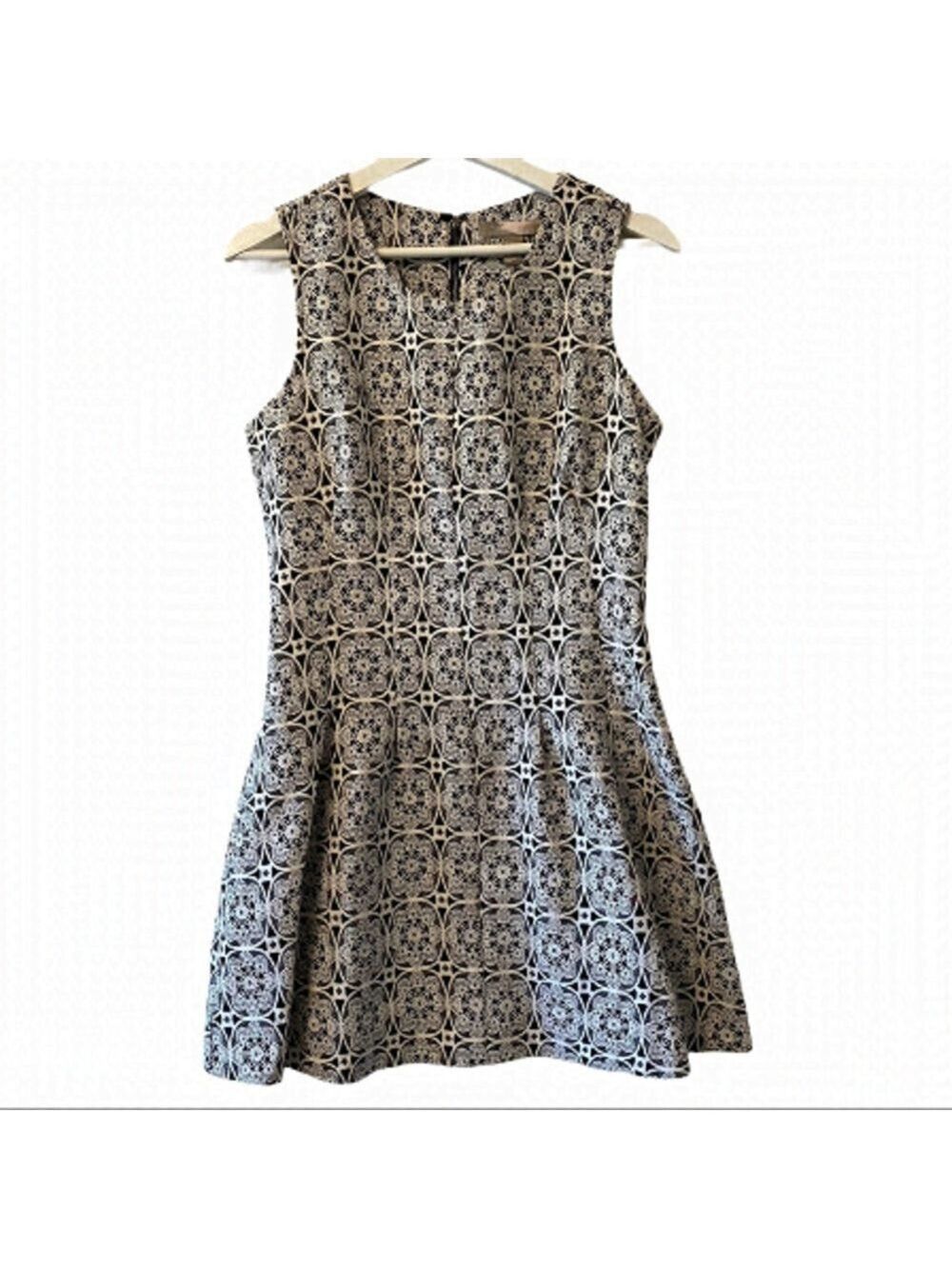 Forever 21 Contemporary Brocade Fit & Flare Dress
